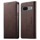 thumbnail image 1 of Funda Billetera de Cuero para [Google Pixel 7], Bloqueo RFID, Tarjetas y Soporte Café, 1 of 1
