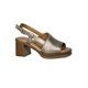 thumbnail image 1 of Sandalia Cuero Vero Plateado, 1 of 5