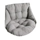 thumbnail image 4 of Cojín de repuesto para silla de huevo, cojín colgante para silla de huevo para Patio, cesta colgante de jardín suave gruesa, cojín para asiento de , GRIS, 4 of 5
