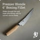 thumbnail image 2 of Cuchillo Shun Premier Blonde 15 cm Deshuesador y Fileteador, 2 of 7