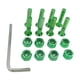 thumbnail image 4 of 8 Piezas De Repuesto Para Patineta, Juego De Tornillos Para Longboard, Accesorios, Verde, 4 of 5