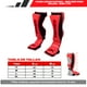 thumbnail image 3 of Canilleras Katana - Molded King Cuero Maya Shock - Rojas - SGR-T7R - XL, 3 of 3
