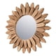 thumbnail image 5 of Espejo De Pared Redondo De Madera Para Maquillaje, Para Oficina, Pasillo, Decoración Del Hogar, 43cm, 5 of 5