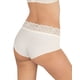 thumbnail image 2 of Calzón Hípster en Tela Ultraliviana con Franja de Encaje 012960, 2 of 5