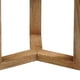 thumbnail image 4 of Mesa lateral TUP THE URBAN PORT Nina de madera redonda de 18.5 pulgadas, color café, 4 of 9