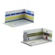 thumbnail image 2 of 2 Piezas 1:32 Estacionamiento Modelo Coche Diecast Garaje Escena StyleJ, 2 of 5
