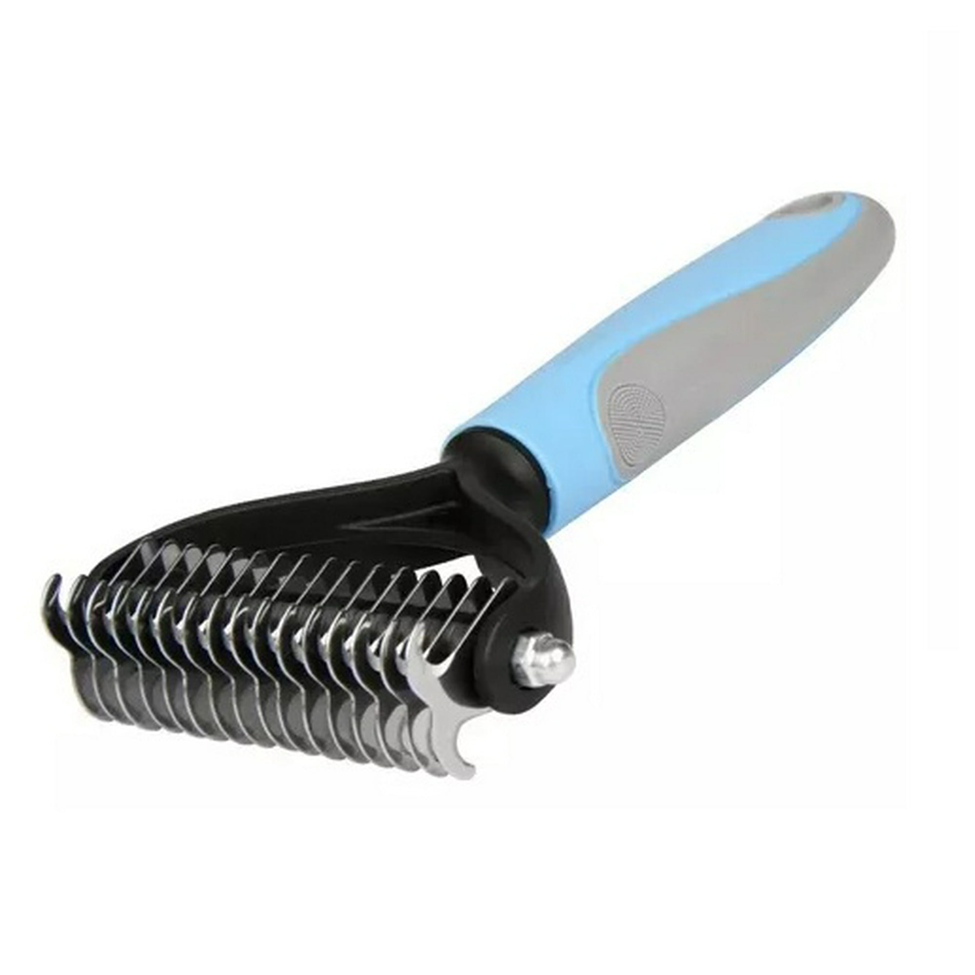 Defensor - Cepillo Profesional Corta Nudos Para Mascotas, Perros, Gatos, Celeste