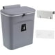 thumbnail image 2 of Cubo De Basura Colgante Con Soporte De Gabinete De 9 Litros, 2 of 6