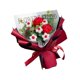 thumbnail image 4 of Ramo De Flores De Ganchillo Completo Flores Artificiales Para Aniversario Cumplea?os Rojo, 4 of 5
