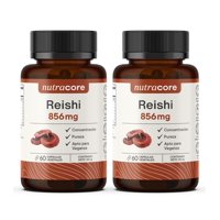 Reishi 856Mg - Pack 2X60 Cápsulas Vegetales Natural | Nutracore