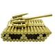 thumbnail image 2 of Carcasas De Conchas Tanque De Metal En Forma De Ejército Modelo De Vehículo Blindado Artesanía Casera, 2 of 5