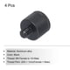 thumbnail image 3 of Uxcell 4Pack Adaptador de Soporte de Micrófono M5 Hembra a 1/4 Macho Rosca de Cámara para Soporte de Trípode de Micrófono Negro, 3 of 5