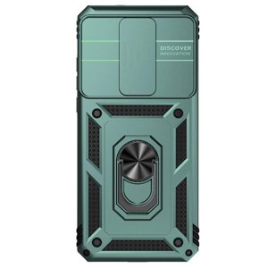 Estuche Gangxun Para Motorola Moto G Play 2021, Soporte Giratorio 360°, Estilo Mecánico Y Magnético