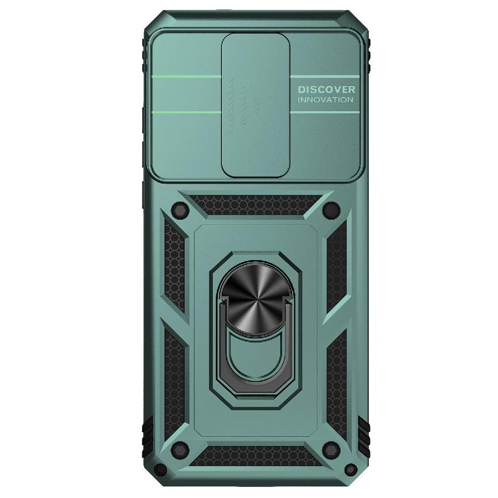 Estuche Gangxun Para Motorola Moto G Play 2021, Soporte Giratorio 360°, Estilo Mecánico Y Magnético