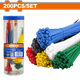 thumbnail image 1 of Set 200 Amarras Plasticas Wadfow 2.5-3.6x100-200 Mm 5 Colores, 1 of 4