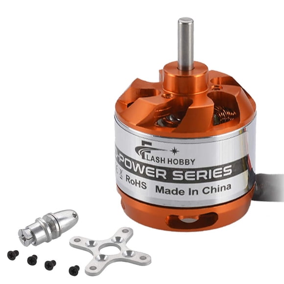 Motor sin escobillas RC FLASH HOBBY 2826 1000KV para aviones RC