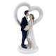 thumbnail image 3 of Adorno para tarta, figura de novios, figura de pareja de novios, decoración para fiestas de compromiso y bodas, decoración para tartas de San Valentín F, 3 of 5