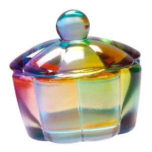 Ioensy - Nail Art Crystal Glass Bowl Cup Para Nail Salon Cristalería Color De Piedra Brillante