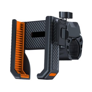 Magideal - Soporte Para El Teléfono De Bicicleta Monte Del Teléfono De Motocicleta Para Teléfonos Inteligentes De 4.5-7 Pulgadas Scooters Eléctricos Sólidos De Negro Y Naranja
