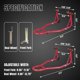 thumbnail image 2 of Soporte para moto Jack Boss delantero y trasero con capacidad de 500 kg, 2 of 7