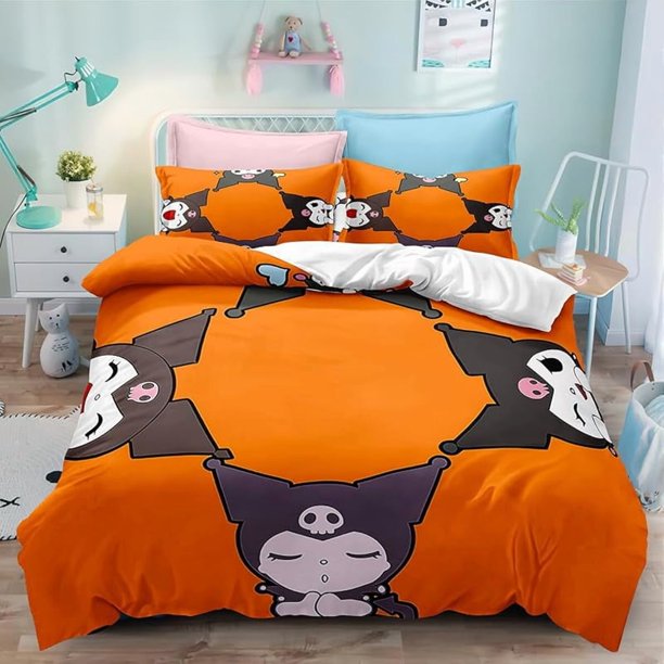 Duve-t cove-r b-oys kids B-Edding set comforter-cover-microfiber-decor with A-sense of -3D print-T 3 piece set quilt C-over wit-h zipper-er clo-sure soft twin