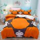 thumbnail image 1 of Duve-t cove-r b-oys kids B-Edding set comforter-cover-microfiber-decor with A-sense of -3D print-T 3 piece set quilt C-over wit-h zipper-er clo-sure soft twin, 1 of 5