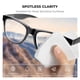 thumbnail image 2 of Paño de limpieza de lentes K&F CONCEPT, paquete de 12 unidades, microfibra, blanco y gris, 2 of 8