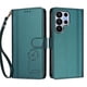 thumbnail image 3 of Funda Cartera Trébol para Samsung Galaxy S26 Ultra con Ranuras Tarjetas y Carga Inalámbrica Verde oscuro, 3 of 6