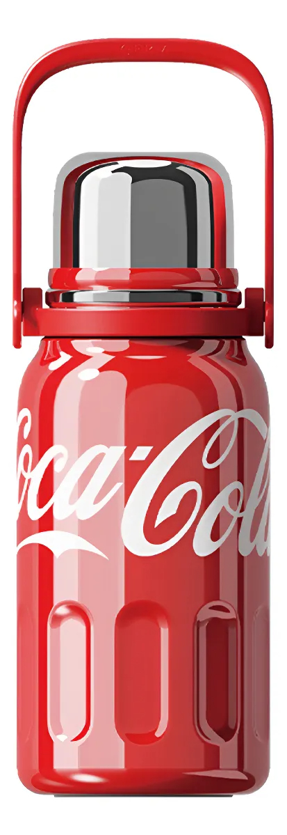 Xiaomi - Cocacola Germ Termo Frío O Caliente, 1200 Ml Trébol Rojo