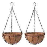 Ioensy - Maceta Colgante De 8 Pulgadas, Maceta Rústica Para Flores Colgantes Para Esquina, Balcón, Patio