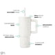 thumbnail image 2 of Vaso Simple Modern Kids Trek Collection 700 ml Cream Leopard, 2 of 7