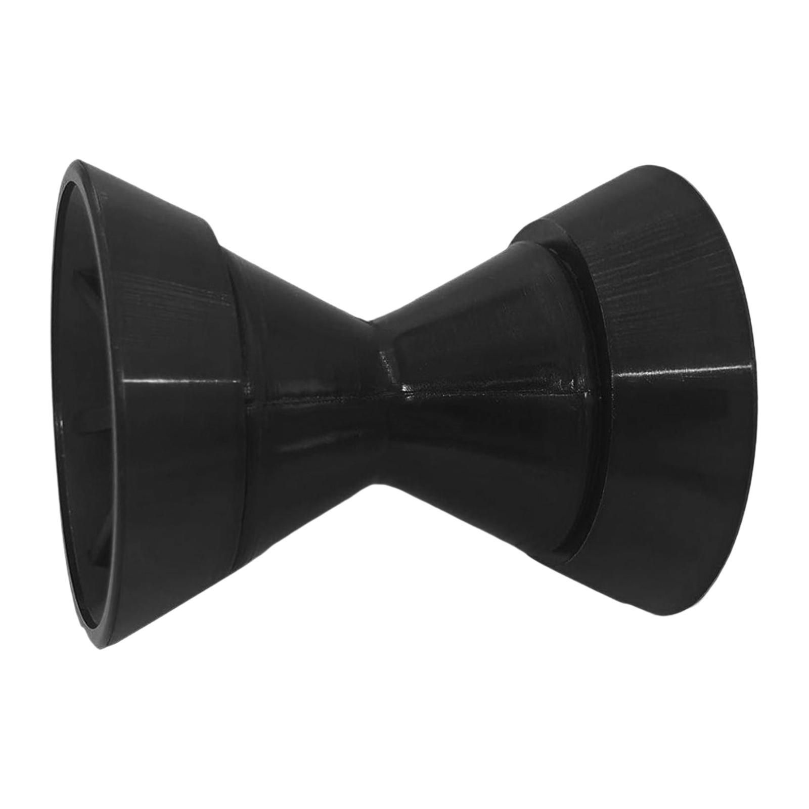 Ioensy - Rodillo Para Remolque De Barcos, Accesorio Para Remolque De Barcos, Rodillo De Campana De Parada De Proa, Rodillo De Proa Negro