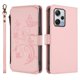 thumbnail image 2 of Funda Cartera Mariposa para [Xiaomi Redmi Note 12 Pro Plus] con Soporte y Cremallera Rosa, 2 of 6