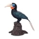 thumbnail image 1 of Figura De Pájaro Modelo, Juguete Educativo, Escritorio, Oficina, Estatua Realista De Pájaro, Cálao Negro, 1 of 5