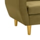 thumbnail image 3 of Sofa Bote 1c Felpa 01 Verde Musgo, 3 of 6