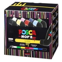 Marcador Posca Mop'R Pcm-22 (3 A 19Mm) 8 Colores