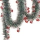 thumbnail image 1 of Adorno De Guirnalda De Oropel Navideño De 5,9 Pies Para Barandilla De Interior Y Exterior, árbol De Navidad, Papá Noel, 1 of 5