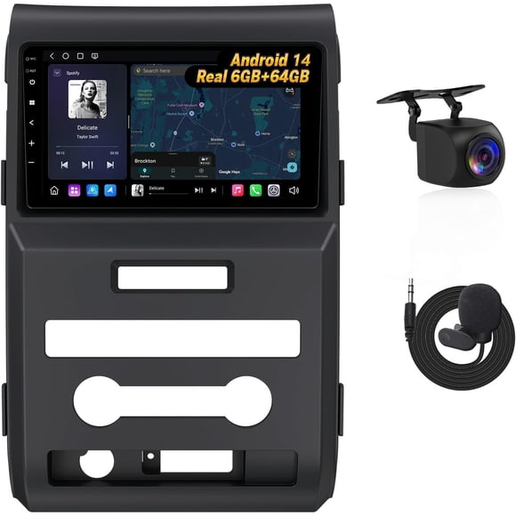 Radio para coche EONON de 9" 6 GB+64 GB para Ford F‑150 (2009‑2014)