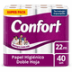thumbnail image 1 of PAPEL HIGIENICO CONFORT DH 22M X40, 1 of 4