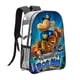 thumbnail image 1 of Hombre PerroMochila transparente temática, resistente y duradera, bolsa see-through para trabajo, deporte, universidad y viaje, 31 × 43 cm, 1 of 6