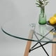 thumbnail image 2 of Mesa Eames Redonda de Vidrio 80cm, 2 of 3