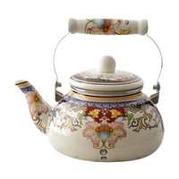 Bothyi - Hervidor De Agua Esmaltado Con Tapa, Tetera Turca Para Fiesta En El Hogar, Estilo E