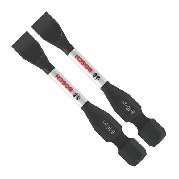 Power Bits Bosch ITDSL810202-2 accionadas por impacto de 2 pulgadas y ranuradas