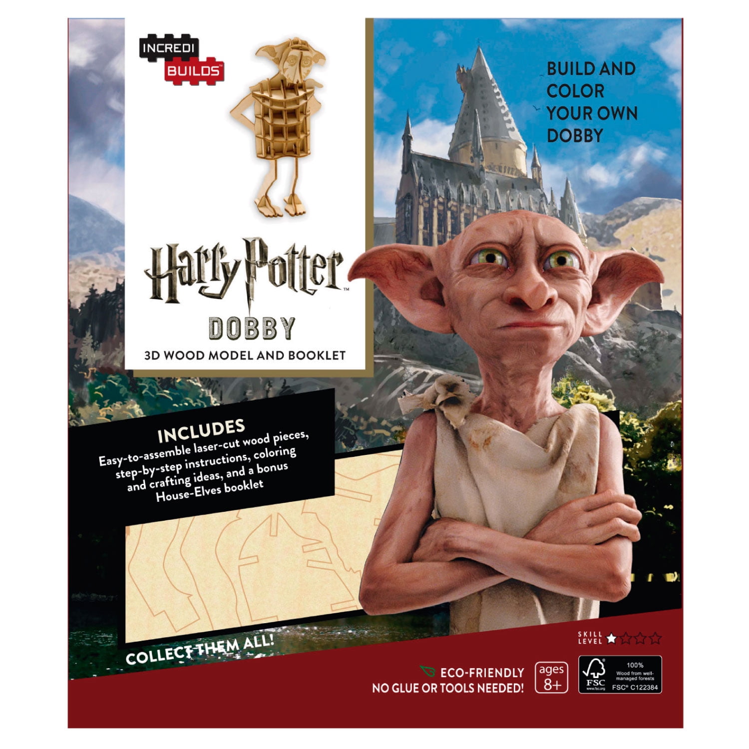 Insight - Harry Potter Dobby Libro Y Modelo Armable