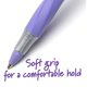 thumbnail image 4 of Bolígrafo BIC Round Stic Grip Xtra Comfort, color morado, paquete de 12, 4 of 8