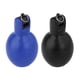 thumbnail image 1 of 2 Piezas Silbatos para Apretar a Mano Silbato para Entrenadores Silbato Deportivo de PVC Suave y Fuerte Silbato de Entrenador para Árbitros Escolares Negro y azul, 1 of 5