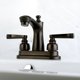 thumbnail image 3 of Grifo de baño Kingston Brass FB7625FL Centerset de 4 pulgadas, 3 of 4