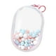 thumbnail image 1 of Mini Bolsa De Almacenamiento Para Muñecas, Bolsa De Exhibición De Muñecas Transparente De PVC Para Coleccionistas, Para Muñecas De 15/20cm, Color Rosa L Con Bolas, 1 of 3