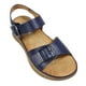 thumbnail image 2 of Sandalia Mujer Plataforma Hebilla 0419-1 Azul, 2 of 5