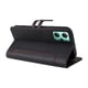 thumbnail image 3 of Premium Wallet Case for Xiaomi Redmi Note 12 5G with Card Slots & Kickstand, Flip Cover Black, 3 of 6